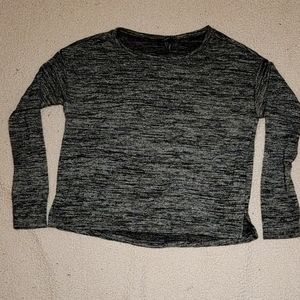 Black/gray long sleeve